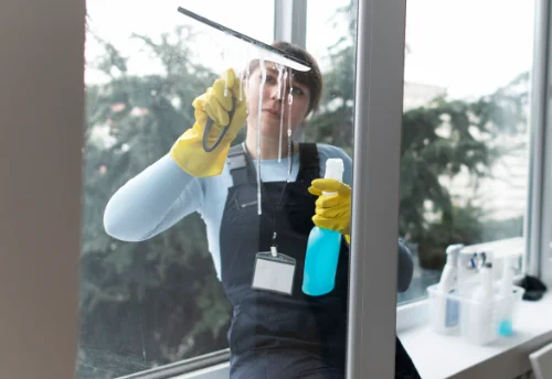 Nettoyage de vitres intérieures et extérieures à Taluyers